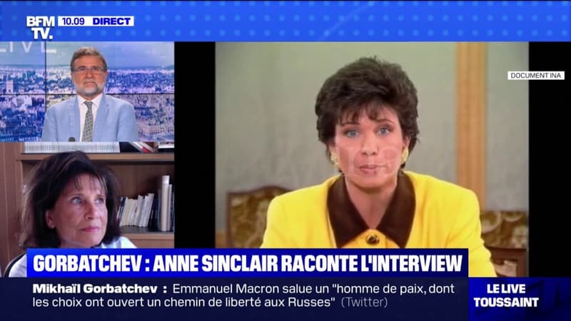 Anne Sinclair raconte la dernière interview internationale de Mikhaïl Gorbatchev, le 8 décembre 1991, depuis le Kremlin