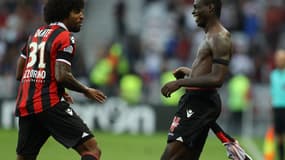 Dante et Mario Balotelli