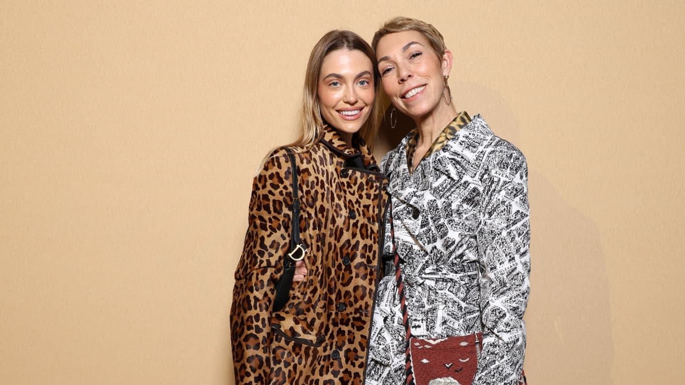 Heloïse Agostinelli et sa mère, Mathilde Favier 
