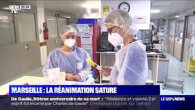 Covid-19: l'hôpital Nord de Marseille doit faire face à un nouvel afflux de patients
