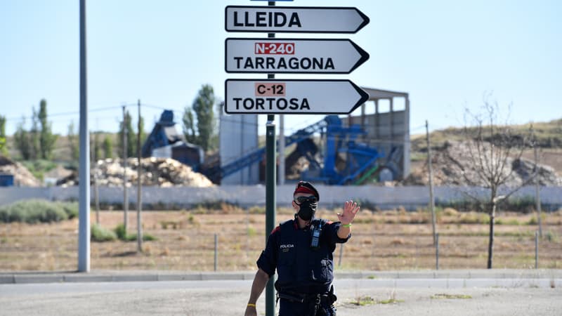 Isolée depuis le 4 juillet du reste de la Catalogne, la région située près de Lérida doit désormais se reconfiner à domicile