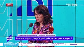 Essence et gaz : jusqu'à quel prix est-on prêt à payer ? Emmanuelle Dancourt : "Pour ceux qui utilisent leur voiture tous les jours, c'est une vraie prise d'otage"