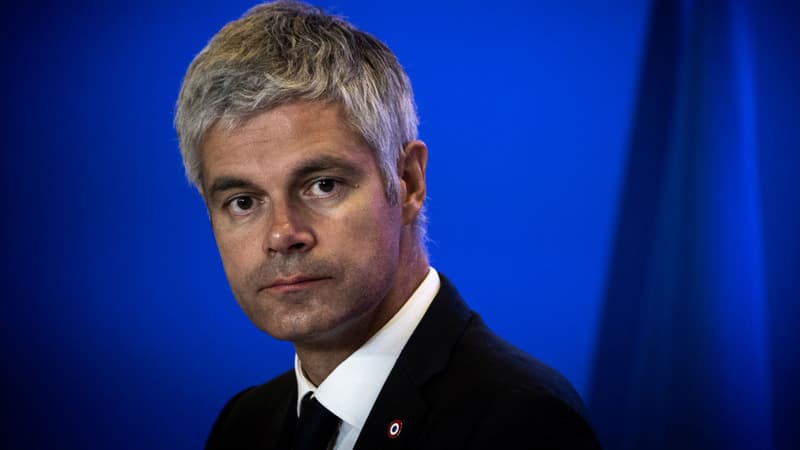 Laurent Wauquiez le 9 octobre 2018 au siège des Républicains