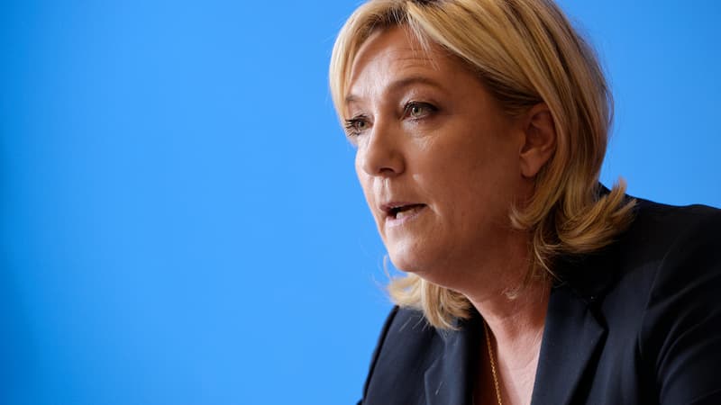 Marine Le Pen, le 6 février 2015, à Nanterre. 