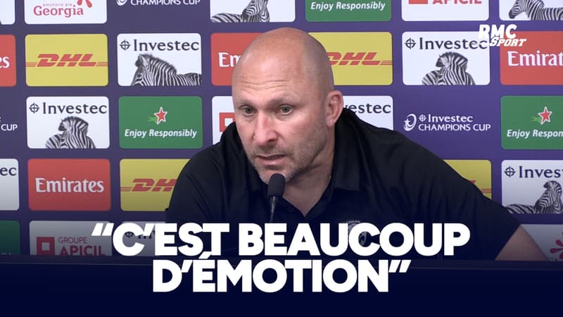 Toulon 28-27 Stormers : "C'est beaucoup d'émotion", Mignoni ravi de la belle osmose avec le public