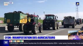 Lyon: les agriculteurs manifestent pour réclamer une rémunération plus juste 