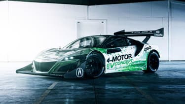 Cette NSX électrique concourra à la prochaine course de Pikes Peak, le 26 juin prochain.