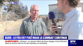 Feu fixé dans l'Aude: "Les surfaces brûlées représentent 70% de la commune", annonce Xavier de Volontat, maire de Saint-Laurent-de-la-Cabrerisse