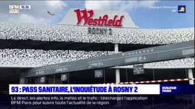 Pass sanitaire: l'inquiétude des commerçants de Rosny 2