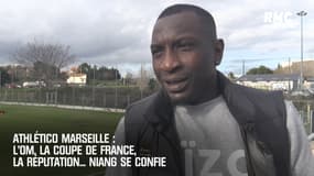 Athlético Marseille : L'OM, la Coupe de France, la réputation... Niang se confie