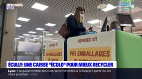 Rhône: une caisse "écolo" pour mieux recycler dans un supermarché d'Écully