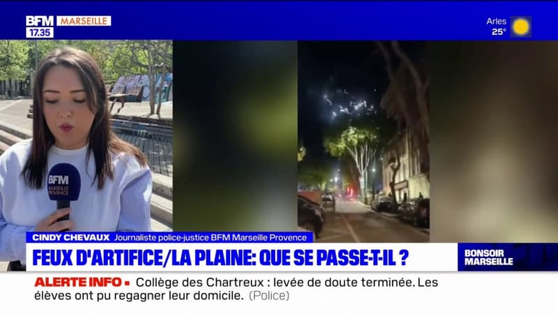 Feux d'artifice à La Plaine: que se passe-t-il à Marseille? 