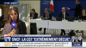 SNCF : La CGT "extrêmement déçue" 