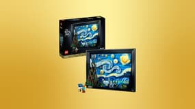 Ce produit Lego de la reproduction d'un célèbre tableau Van Gogh est une Top Vente