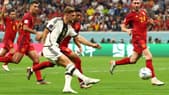 Niclas Füllkrug lors d'Espagne-Allemagne à la Coupe du monde