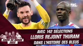 Équipe de France : Lloris égale le record de sélections de Thuram, le Top 10