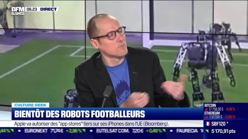 Culture Geek : Bientôt des robots footballeurs, par Anthony Morel - 14/12