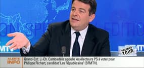 Régionales: "Manuel Valls consacre tout son temps et son énergie à des petites combines politiciennes pitoyables pour empêcher le FN de gagner", Nicolas Bay