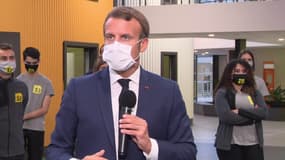 Emmanuel Macron sur le coronavirus: "Nous prendrons des décisions vendredi" sur une éventuelle priorisation pour l'accès aux tests