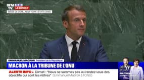 Macron à l'ONU: "Il nous manque le courage, beaucoup, souvent"