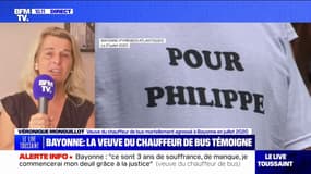 "Jamais je n'ai connu autant de violence": Véronique Monguillot, veuve du chauffeur de bus tué à Bayonne en 2020, témoigne