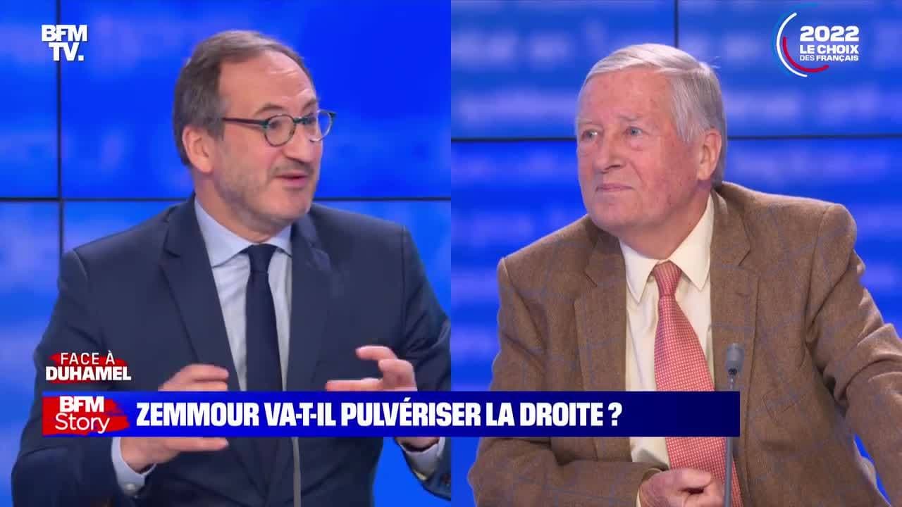 Face à Duhamel Eric Zemmour vatil pulvériser la droite ? 24/01