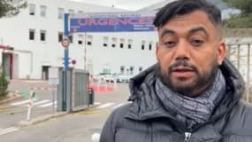 Karim Djebali, secrétaire général du syndicat Sud Santé à l'AP-HM