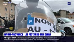 Alpes-de-Haute-Provence : les motards en colère ont manifesté à Sisteron