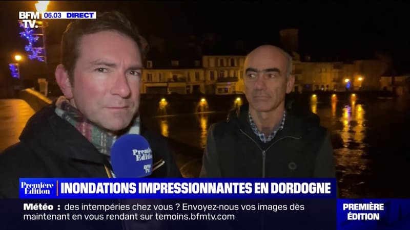 L'inquiétude du maire du village de Montignac-Lascaux, en Dordogne, sous les eaux