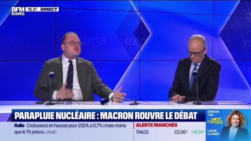 Parapluie nucléaire : Macron rouvre le débat - 03/03