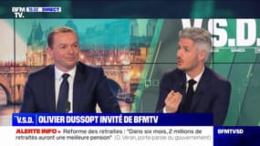 Réforme des retraites: "Nous avons voté cette réforme, car elle est nécessaire", affirme Olivier Dussopt