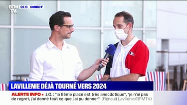 Renaud Lavillenie sur BFMTV