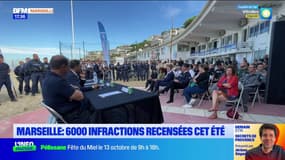 Marseille: le bilan du dispositif de sécurité cet été