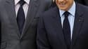 Les cotes de popularité de Nicolas Sarkozy et François Fillon gagnent trois points en novembre, selon un sondage Ifop à paraître dans le Journal du Dimanche et réalisé en pleine période de remaniement. /Photo prise le 17 novembre 2010/REUTERS/Charles Plat