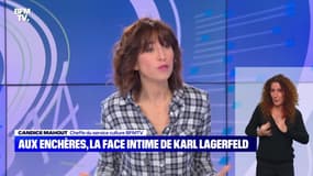 Une vente aux enchères d'objets de Karl Lagerfeld a eu lieu à Monaco - 06/12