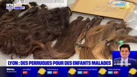Lyon: une école de coiffure fabrique des perruques pour des enfants malades