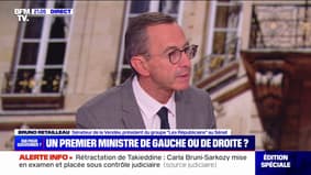 Appel d'Adrien Quatennens à marcher vers Matignon: "C'est du trumpisme de gauche", déclare Bruno Retailleau (LR)