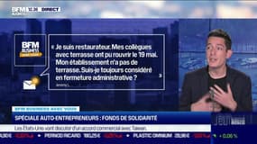 Spéciale auto-entrepreneurs: fonds de solidarité - 08/06