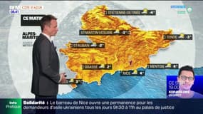 Météo Côte d'Azur: de belles éclaircies, 12°C à Nice