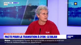 Lyon: Geneviève Brichet membre du groupe "Le Pacte transition" détaille les 32 engagements pris 