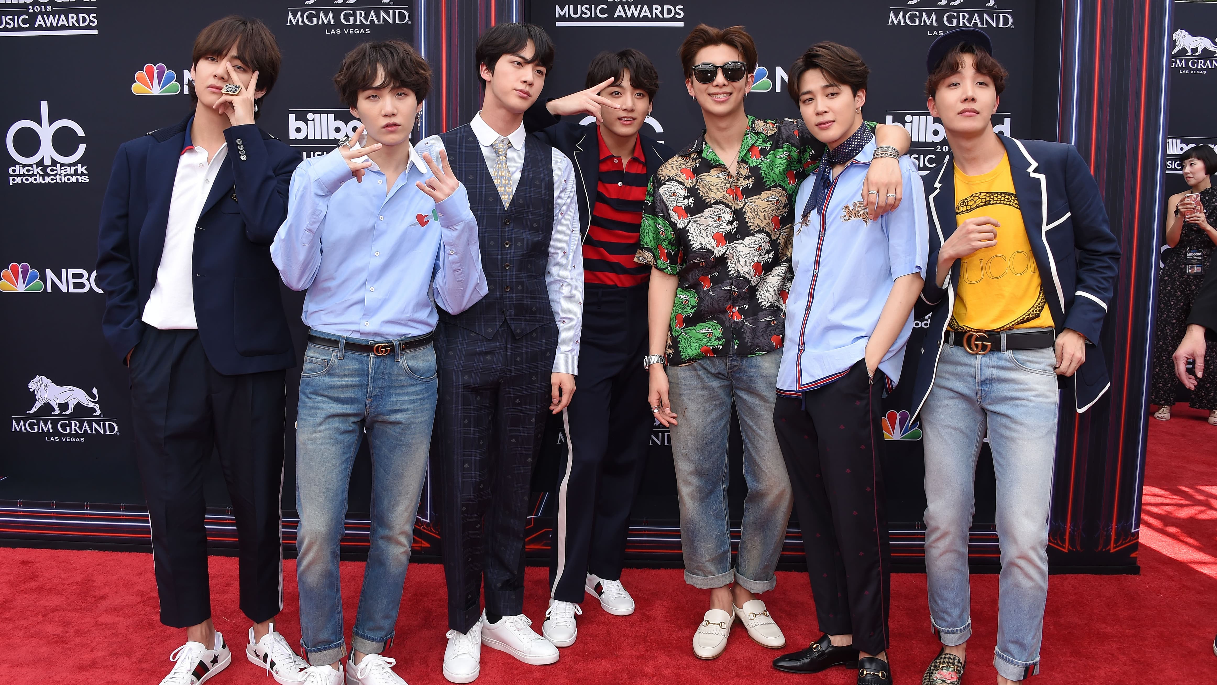 Le groupe BTS