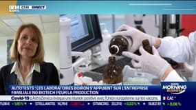 Valérie Lorentz-Poinsot (Directrice générale des Laboratoires Boiron): "Ça fait 4 ans que nous travaillons (sur le cannabis thérapeutique) [...] "Je crois que cela a vraiment un intérêt de santé publique"