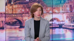 Anne-Claire Legendre, porte-parole du ministère des Affaires étrangères, sur le plateau de BFMTV
