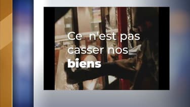 Le clip du gouvernement sur le droit de manifester.