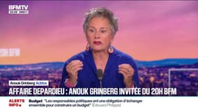 Affaire Gérard Depardieu: "On a affaire à un avocat qui ne recule devant aucune cruauté et aucun mensonge", déplore Anouk Grinberg, actrice