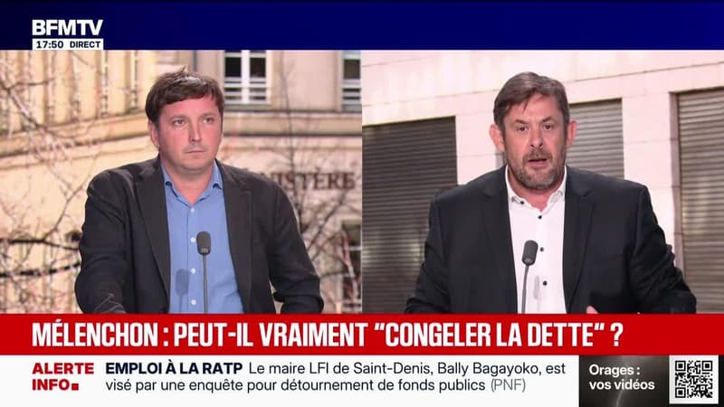 Marschall Truchot : Mélenchon peut-il vraiment “congeler la dette” - 24/08