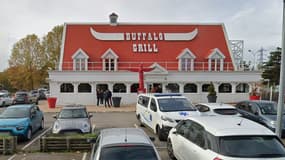 Le Buffalo Grill de Saint-Etienne-du-Rouvray (Seine-Maritime).