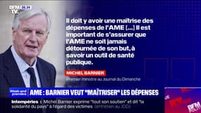 Michel Barnier souhaite "une maîtrise des dépenses de l'Aide médicale d'État"