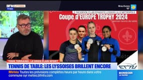 Tous terrains du lundi 11 novembre - Tennis de table : les Lyssoises brillent encore  