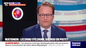 Sylvain Maillard (Ensemble): "Il ne peut pas se construire de majorité sans nous"